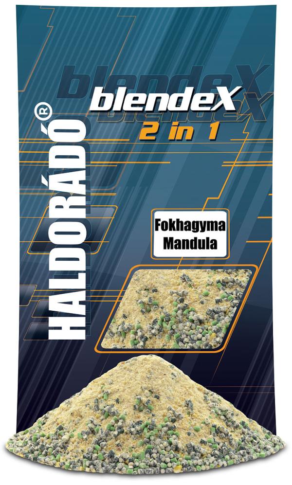 Haldorádó BlendeX 2 in 1 etetőanyag - Fokhagyma + Mandula