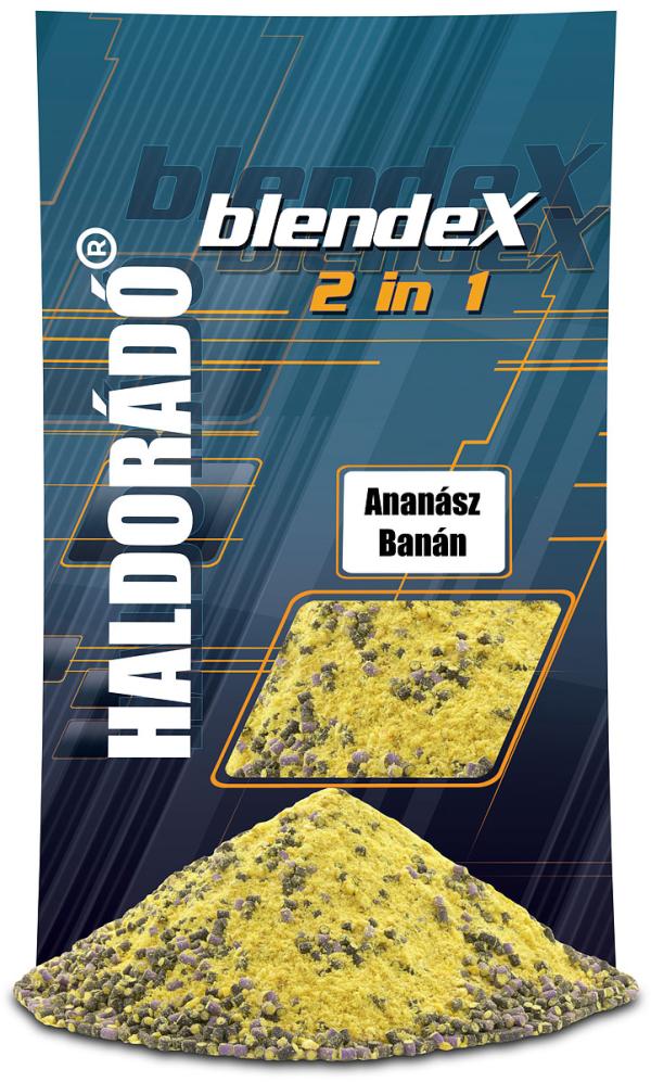 Haldorádó BlendeX 2 in 1 etetőanyag - Ananász + Banán