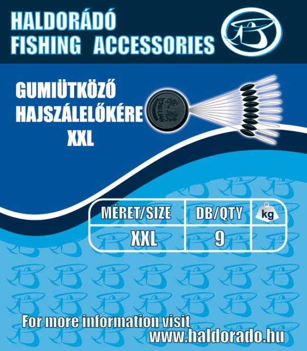 Haldorádó Gumiütköző hajszálelőkére - XXL