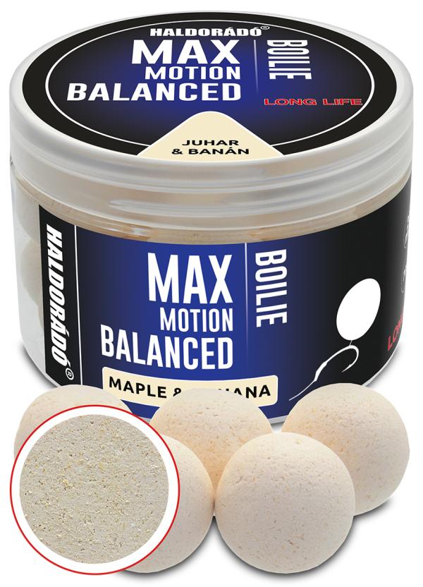 Haldorádó MAX MOTION Boilie Balanced 20 mm - Juhar & Banán