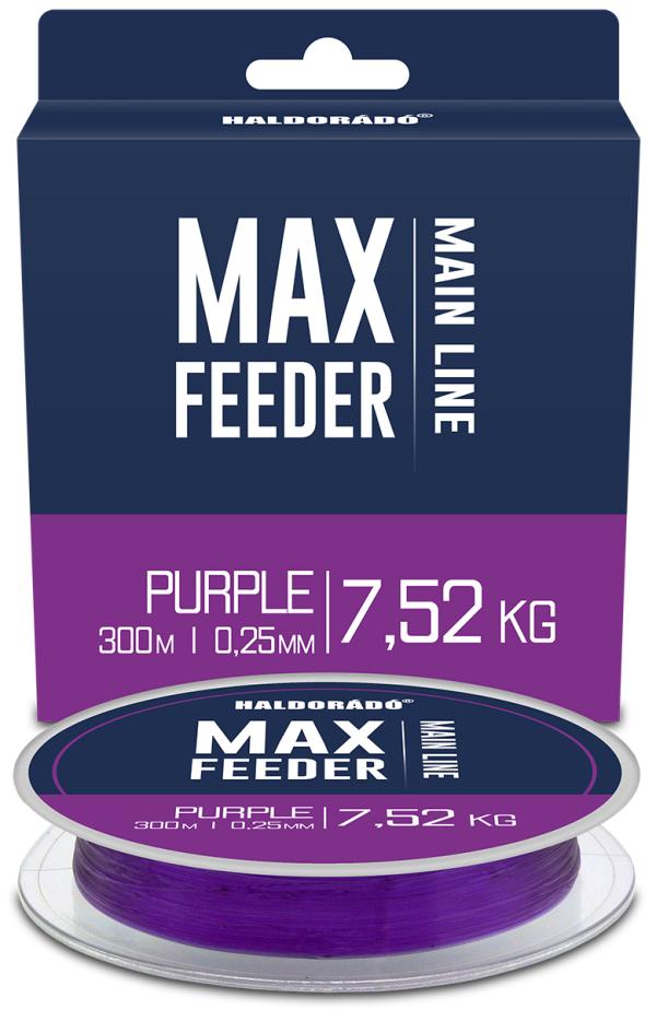 Haldorádó MAX Feeder Purple 0,25mm / 300m - 7,52 kg