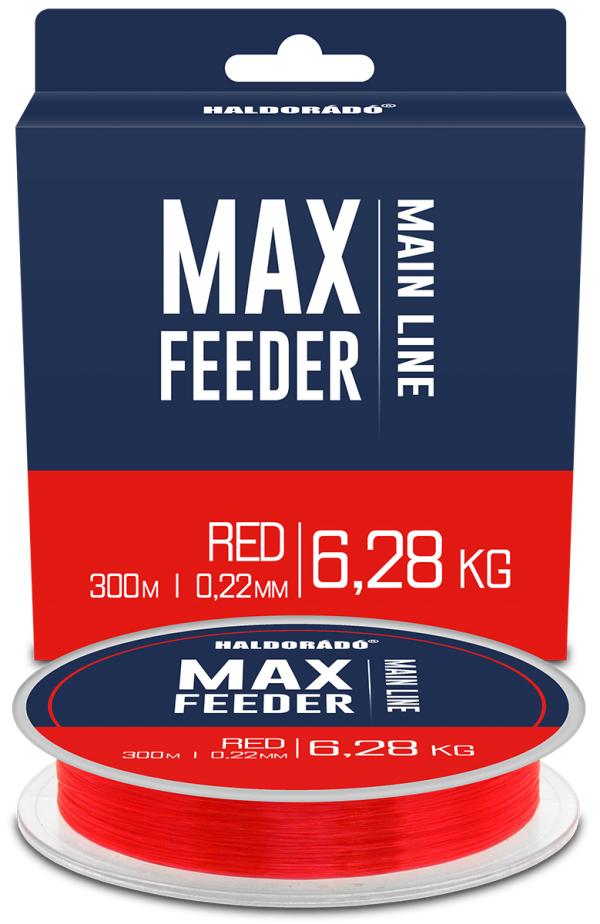 Haldorádó MAX Feeder Red 0,22mm / 300m - 6,28 kg