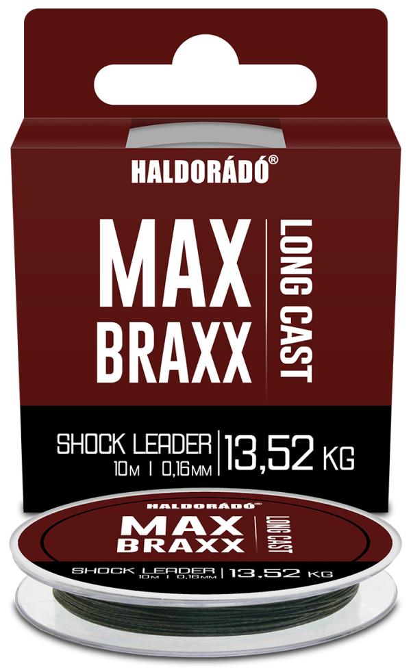 Haldorádó Max Braxx - Long Cast Shock Leader 0,16 mm - 13,52 kg