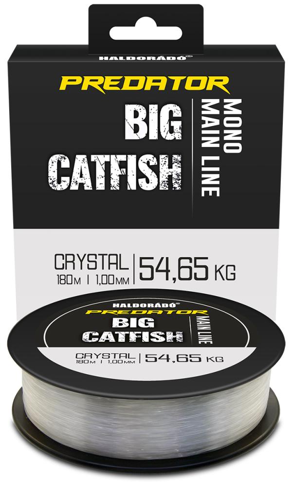 Haldorádó Predator Catfish Line Mono Crystal 1,00mm / 180m - 54,65 kg